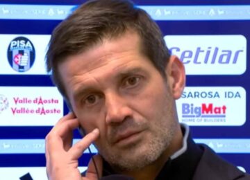 Cristian Chivu in primo piano