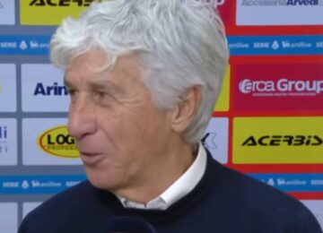 Gian Piero Gasperini sorride