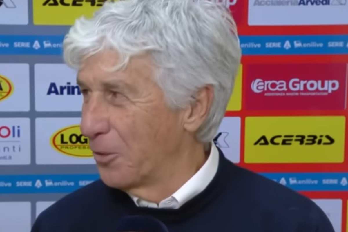 Gian Piero Gasperini sorride