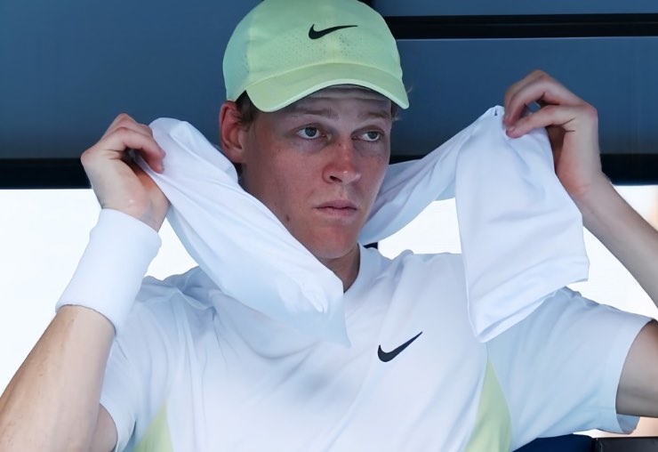 Sinner pianto diretta