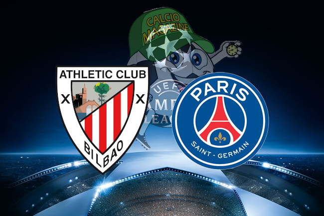 Athletic Bilbao PSG cronaca diretta live risultato in tempo reale