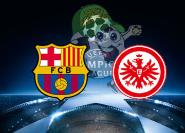 Barcellona Eintracht Francoforte cronaca diretta live risultato in tempo reale