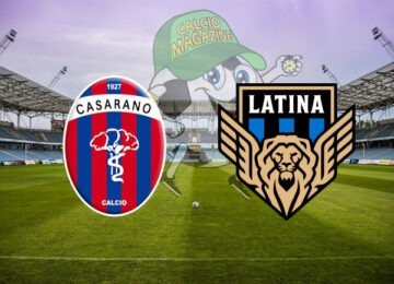Casarano Latina cronaca diretta live risultato in tempo reale