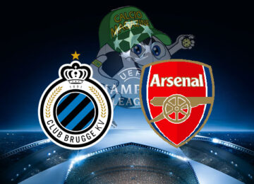 Club Brugge Arsenal cronaca diretta live risultato in tempo reale