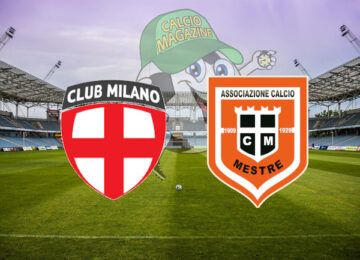 Club Milano Mestre cronaca diretta live risultato in tempo reale