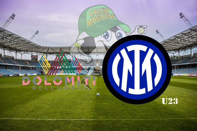 Dolomiti Bellunesi Inter U23 cronaca diretta live risultato in tempo reale