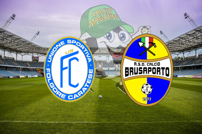 Folgore Caratese Brusaporto cronaca diretta live risultato in tempo reale