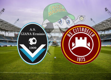 Giana Erminio Cittadella cronaca diretta live risultato in tempo reale