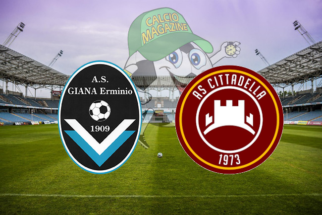 Giana Erminio Cittadella cronaca diretta live risultato in tempo reale