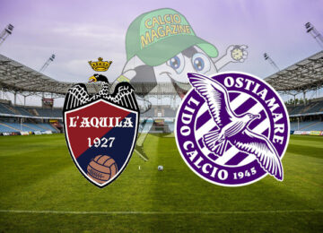 L'Aquila Ostiamare cronaca diretta live risultato in tempo reale