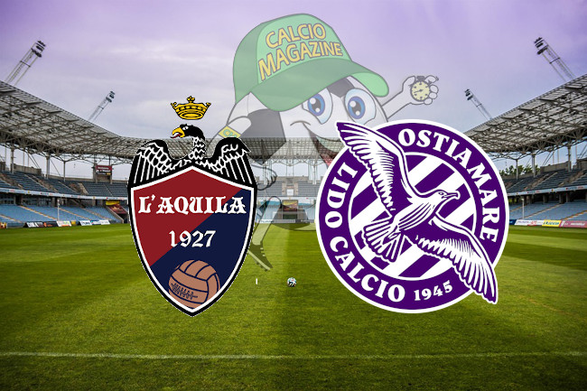 L'Aquila Ostiamare cronaca diretta live risultato in tempo reale