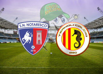 Notaresco Termoli cronaca diretta live risultato in tempo reale