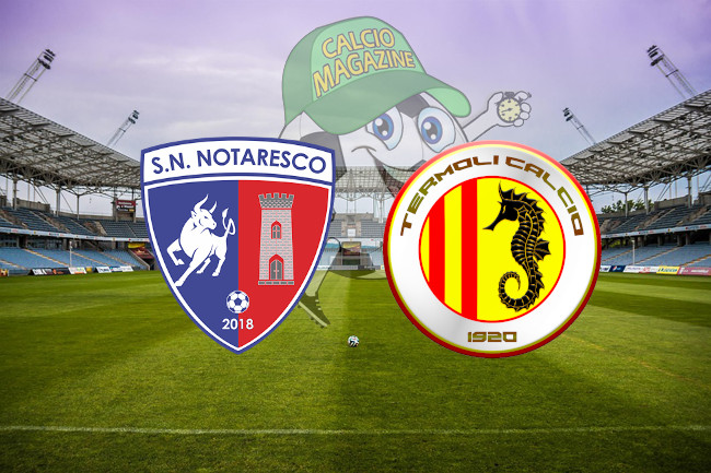 Notaresco Termoli cronaca diretta live risultato in tempo reale