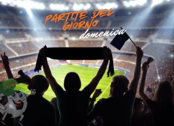 partite del giorno domenica
