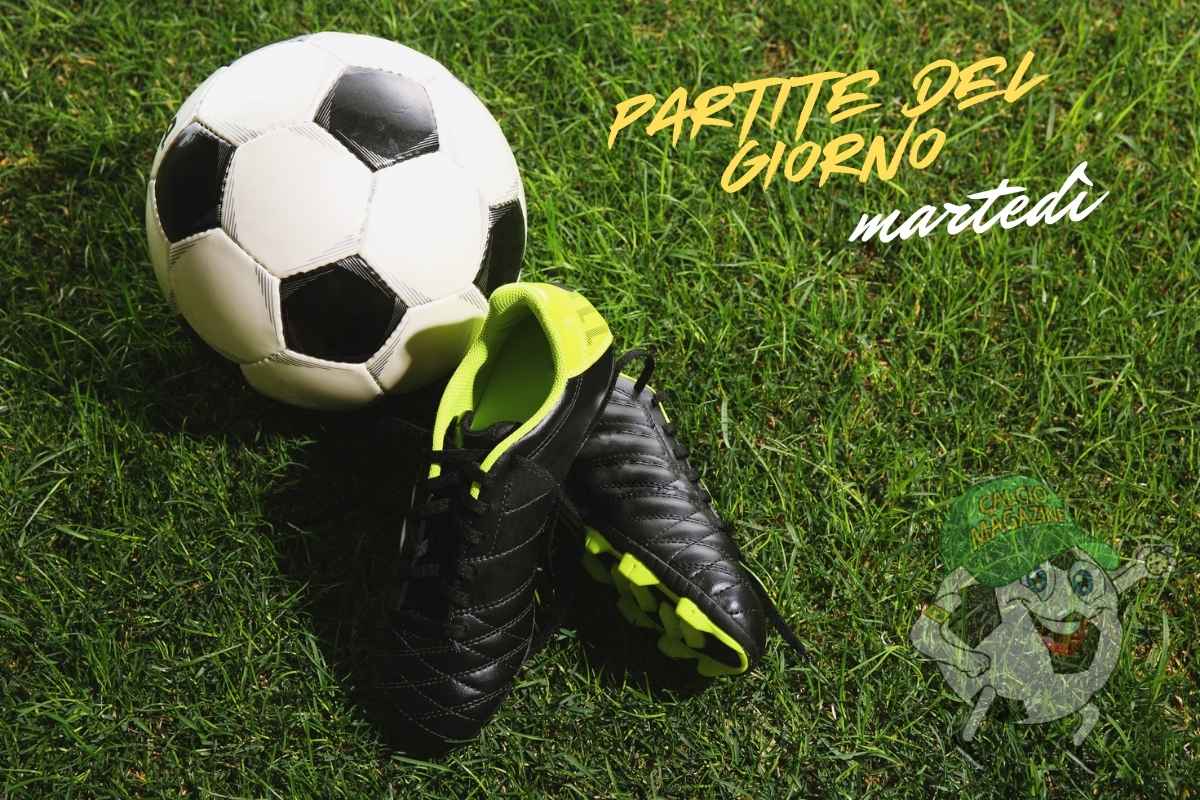 partite del giorno martedì