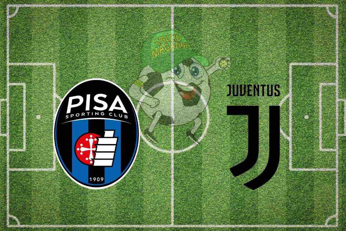 Pisa Juventus cronaca diretta live risultato in tempo reale