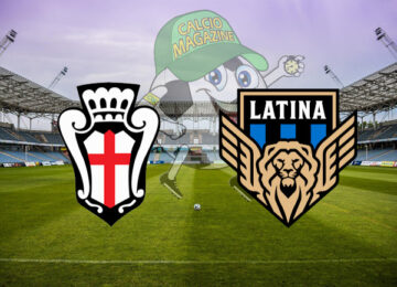 Pro Vercelli Latina cronaca diretta live risultato in tempo reale