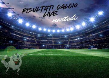 risultati calcio live martedì