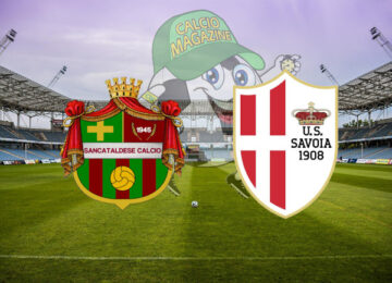 Sancataldese Savoia cronaca diretta live risultato in tempo reale