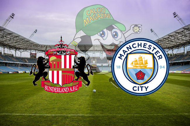 Sunderland Manchester City cronaca diretta live risultato in tempo reale