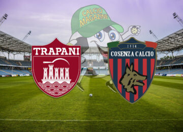 Trapani Cosenza cronaca diretta live risultato in tempo reale