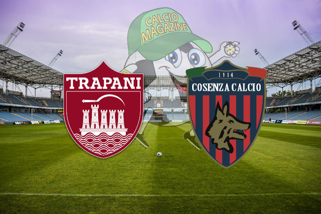 Trapani Cosenza cronaca diretta live risultato in tempo reale