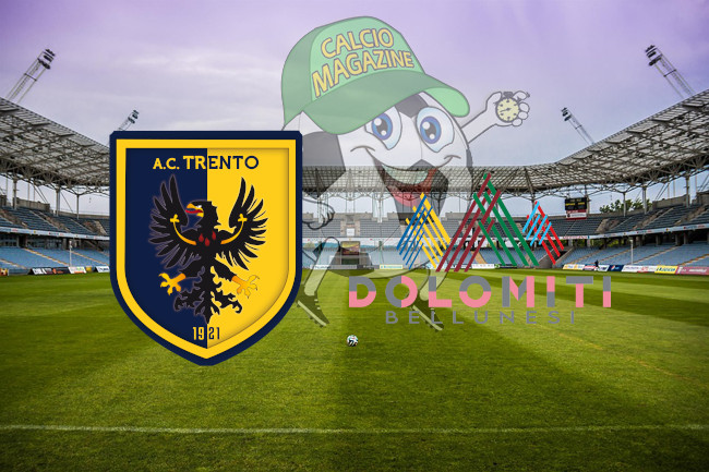 Trento Dolomiti Bellunesi cronaca diretta live risultato in tempo reale