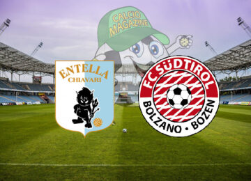 Virtus Entella Sudtirol cronaca diretta live risultato in tempo reale