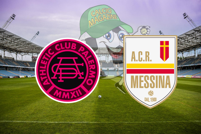 Athletic Palermo Messina cronaca diretta live risultato in tempo reale