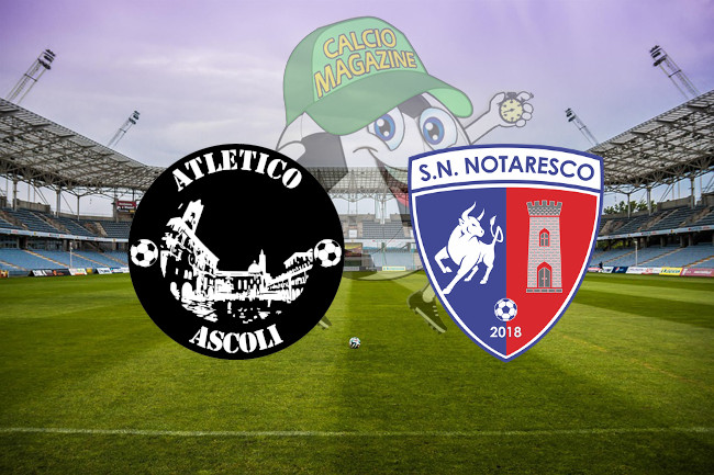 Atletico Ascoli Notaresco cronaca diretta live risultato in tempo reale