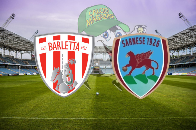 Barletta Sarnese cronaca diretta live risultato in tempo reale