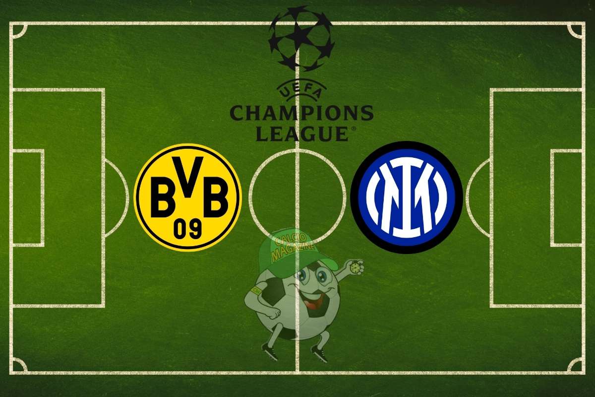 Borussia Dortmund Inter cronaca diretta live risultato in tempo reale