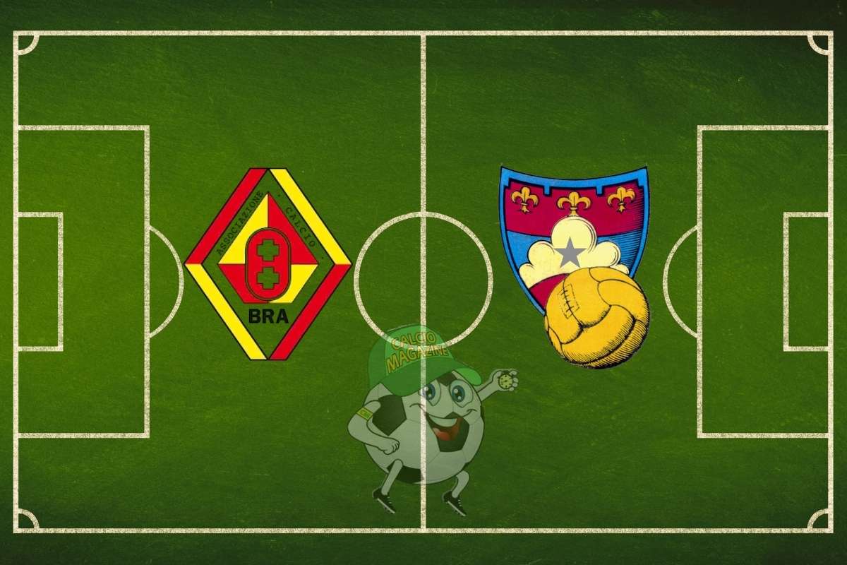 Bra Gubbio cronaca diretta live risultato in tempo reale