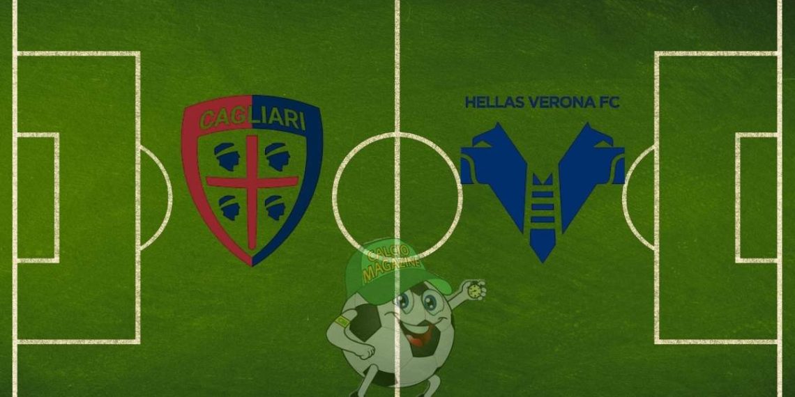 Cagliari Hellas Verona cronaca diretta live risultato in tempo reale