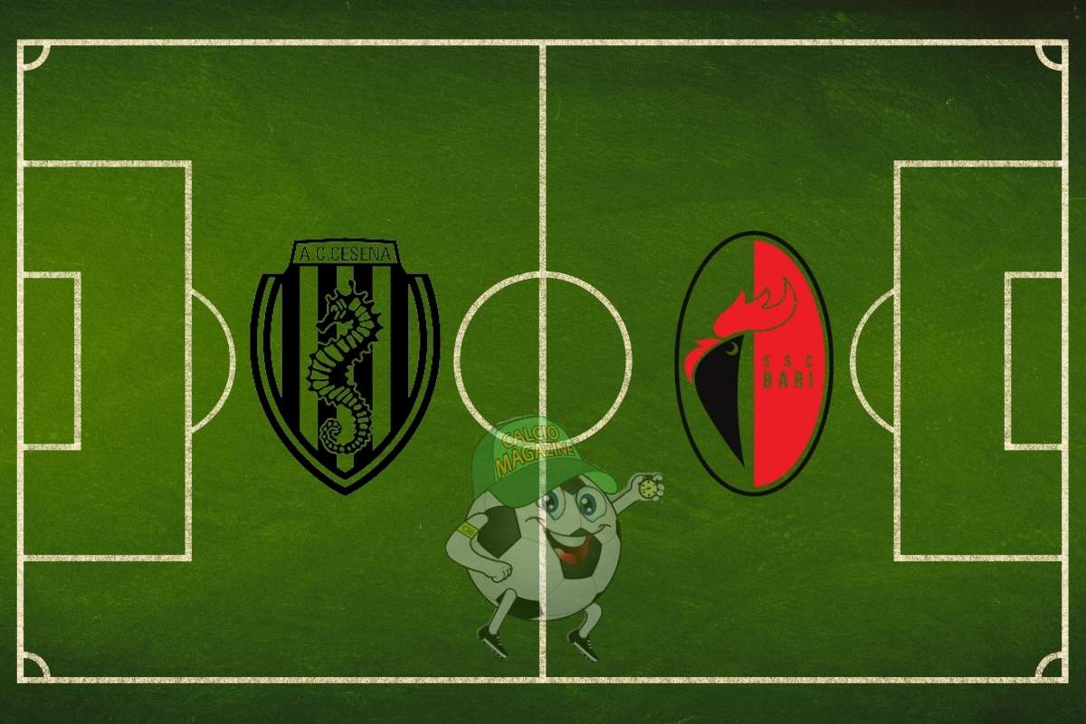 Cesena Bari cronaca diretta live risultato in tempo reale