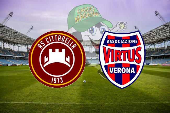 Cittadella Virtus Verona cronaca diretta live risultato in tempo reale