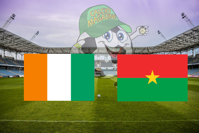 Costa d'Avorio Burkina Faso cronaca diretta live risultato in tempo reale
