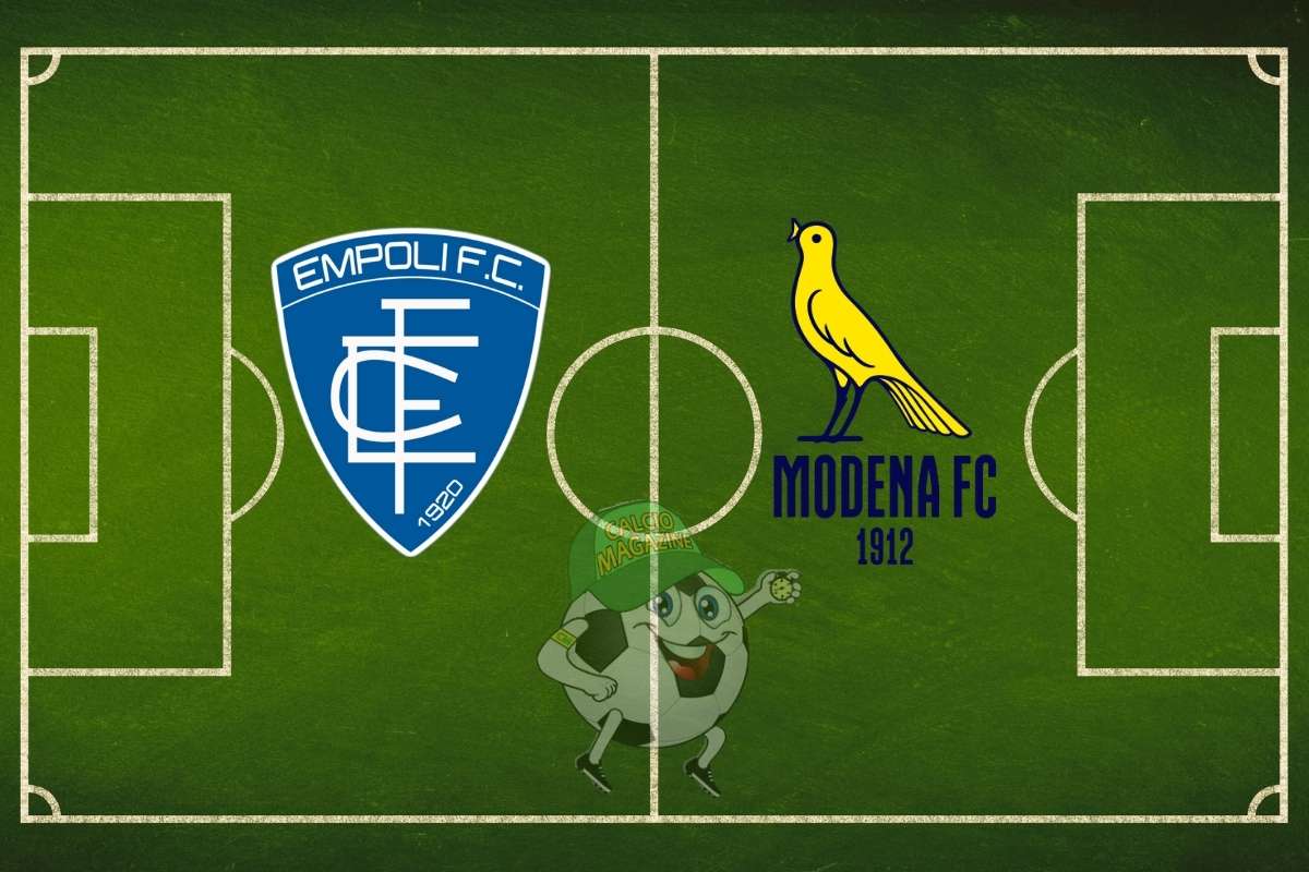 Empoli Modena cronaca diretta live risultato in tempo reale