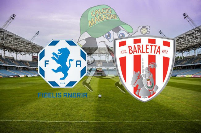 Fidelis Andria Barletta cronaca diretta live risultato in tempo reale