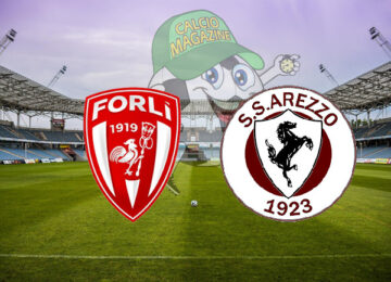 Forlì Arezzo cronaca diretta live risultato in tempo reale