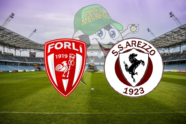 Forlì Arezzo cronaca diretta live risultato in tempo reale
