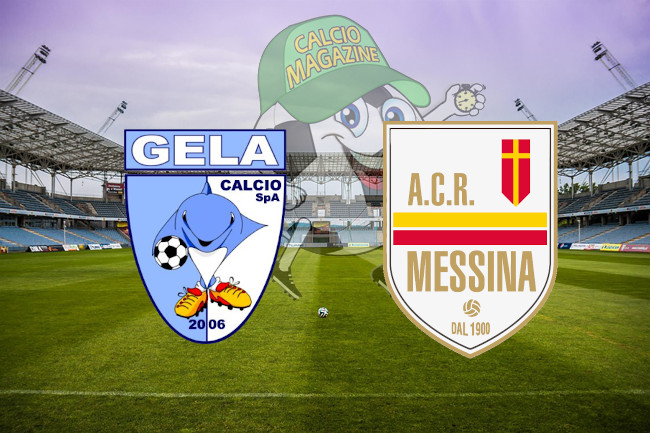 Gela Messina cronaca diretta live risultato in tempo reale