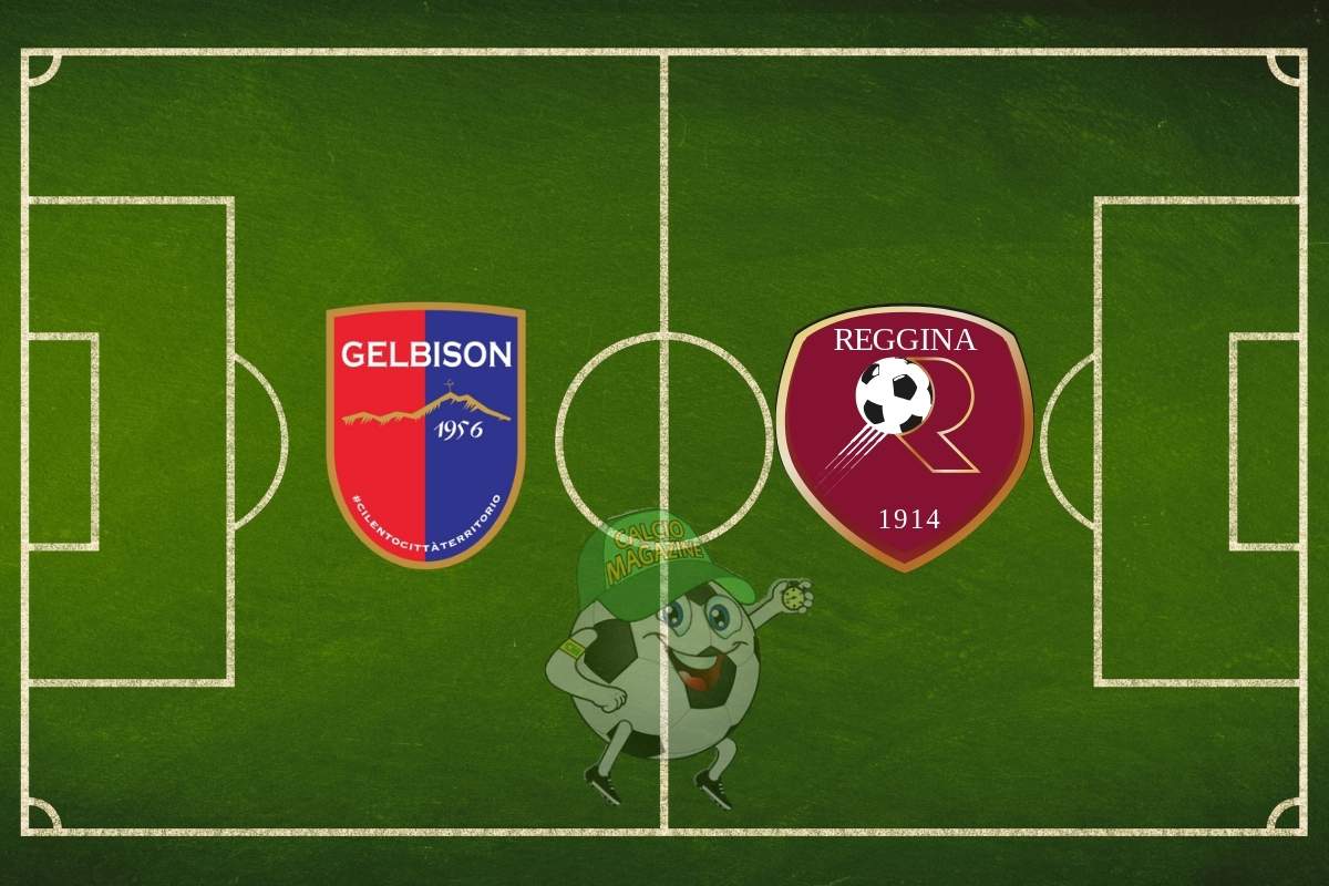 Gelbison Reggina cronaca diretta live risultato in tempo reale