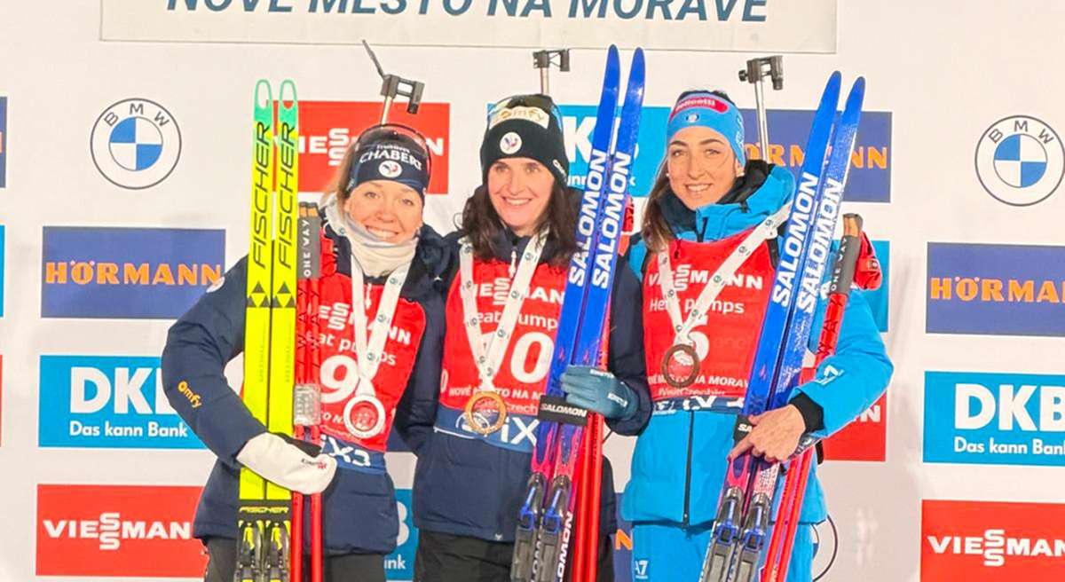 Podio Mass Start Nove Mesto - Vitozzi