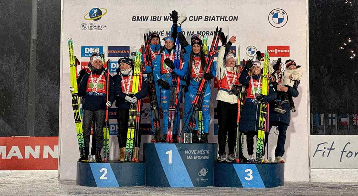staffetta biathlon Nove Mesto