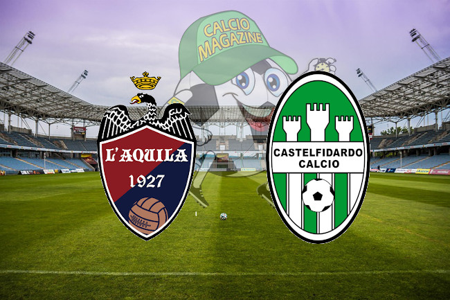 L'Aquila Castelfidardo cronaca diretta live risultato in tempo reale