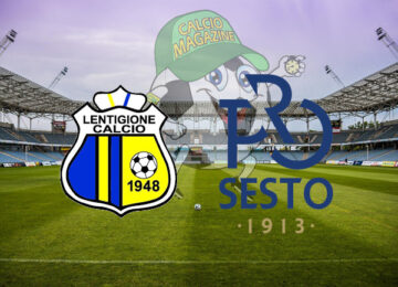 Lentigione Pro Sesto cronaca diretta live risultato in tempo reale