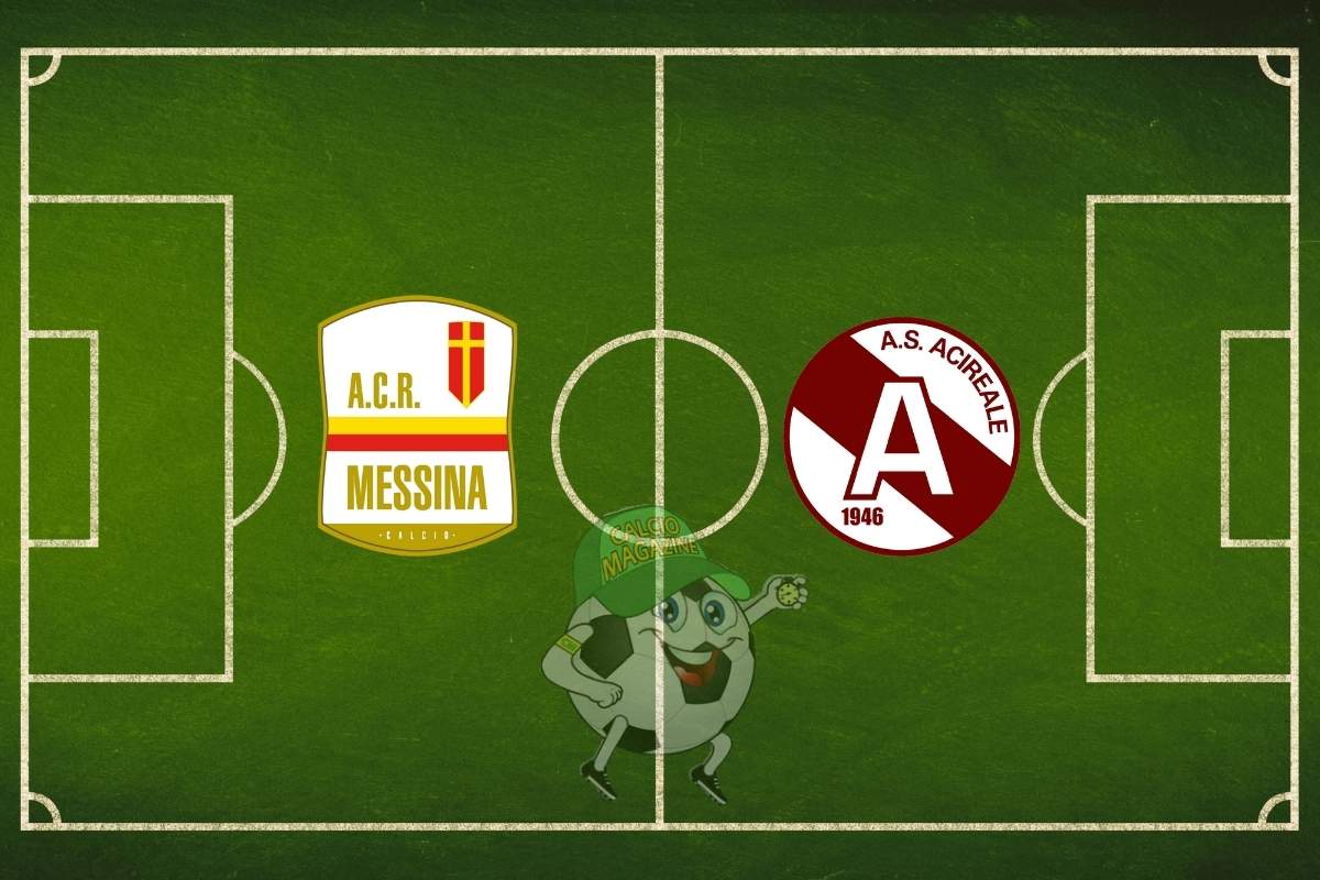 Messina Acireale cronaca diretta live risultato in tempo reale