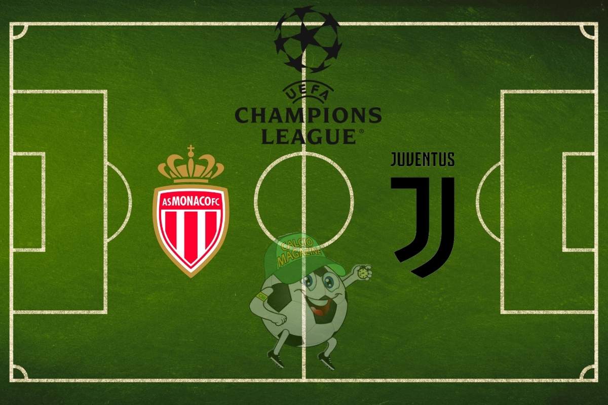 Monaco Juventus cronaca diretta live risultato in tempo reale
