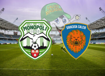 Monopoli Siracusa cronaca diretta live risultato in tempo reale